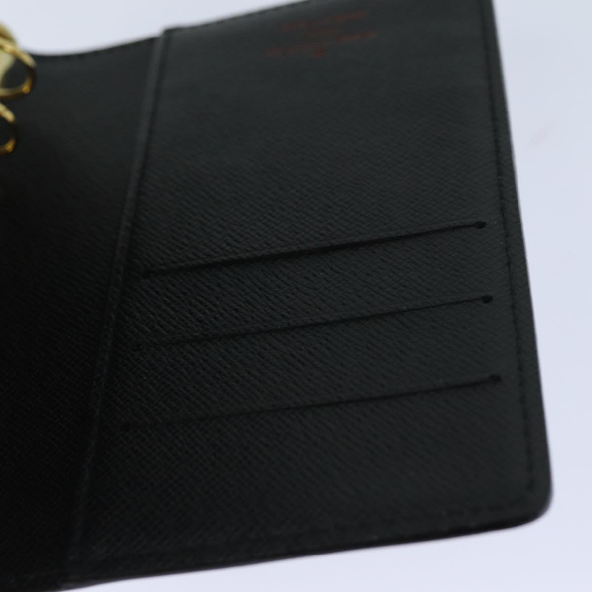 LOUIS VUITTON Epi Agenda PM Day Planner Cover Black R20052 LV bs16117