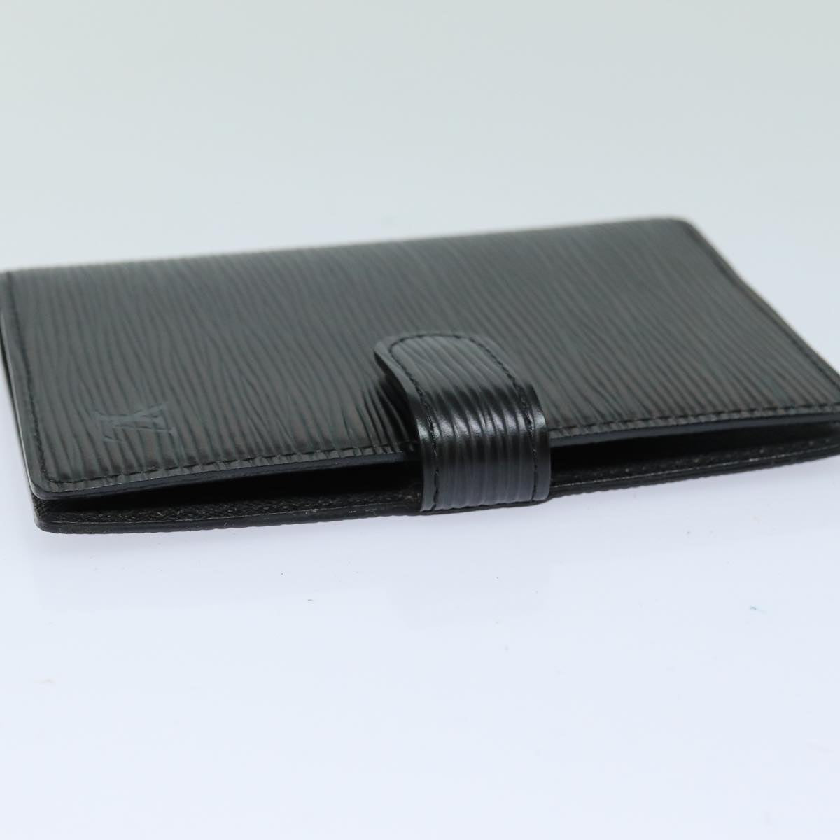 LOUIS VUITTON Epi Agenda PM Day Planner Cover Black R20052 LV bs16117