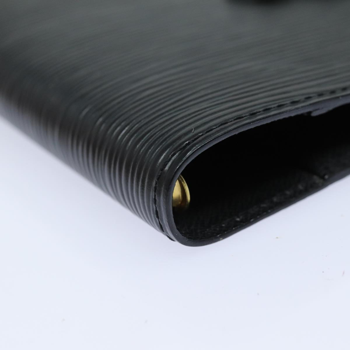 LOUIS VUITTON Epi Agenda PM Day Planner Cover Black R20052 LV bs16117