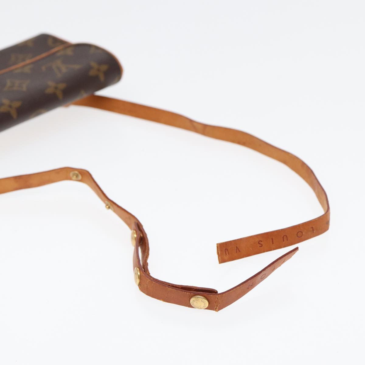 LOUIS VUITTON Monogram Pochette Florentine Waist bag M51855 LV bs16119