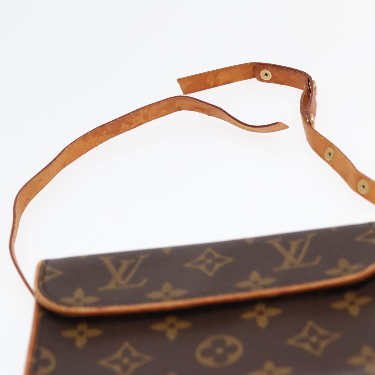 LOUIS VUITTON Monogram Pochette Florentine Waist bag M51855 LV bs16119