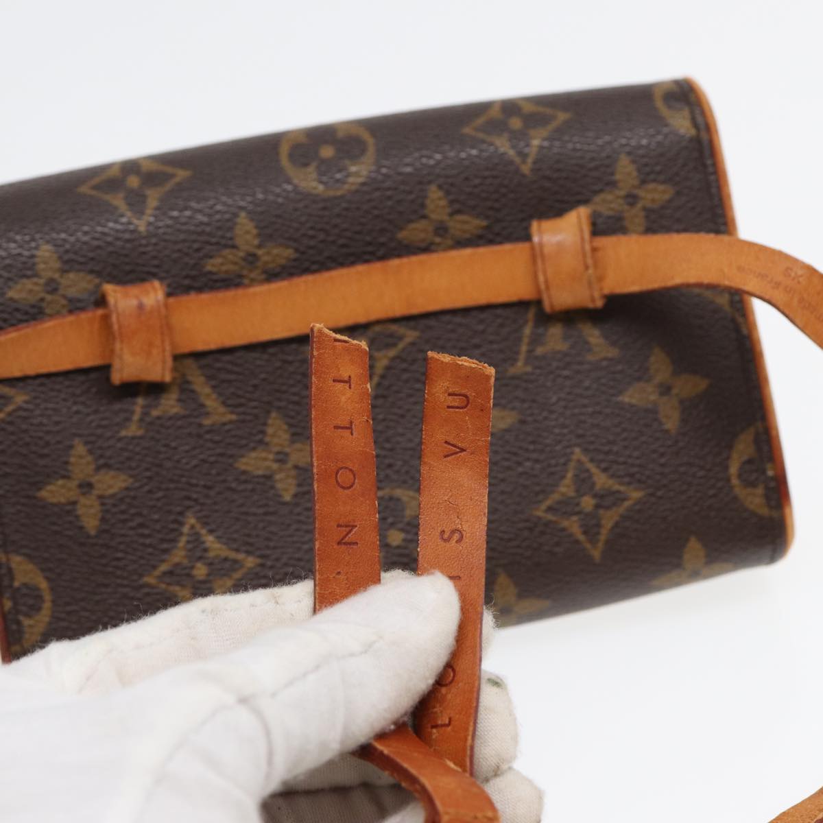 LOUIS VUITTON Monogram Pochette Florentine Waist bag M51855 LV bs16119