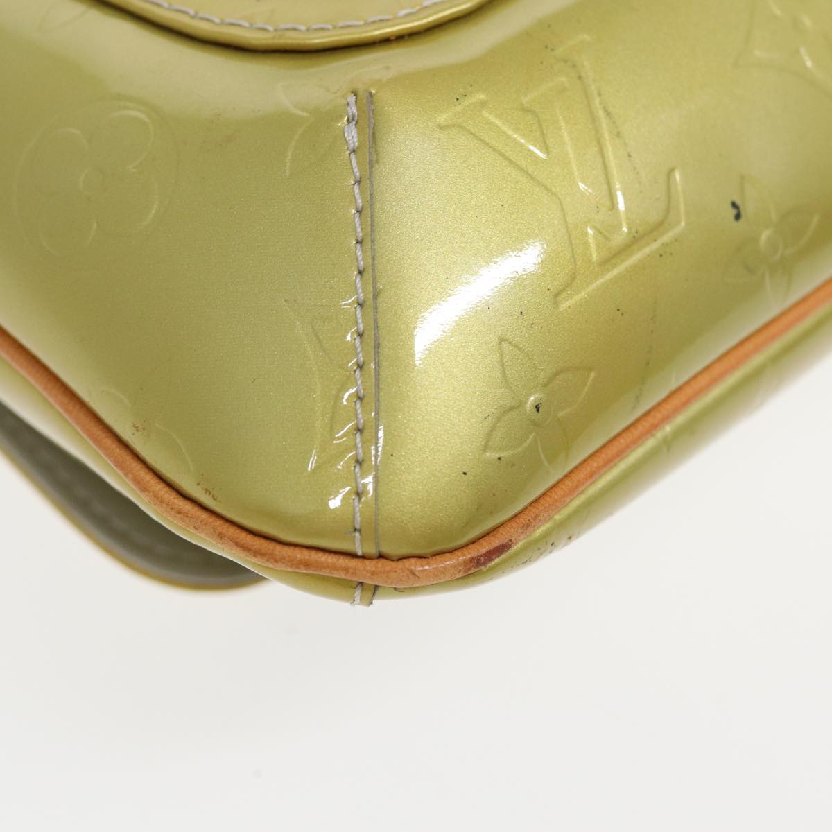 LOUIS VUITTON Monogram Vernis Thompson Street Bag Gris M91008 LV bs16120