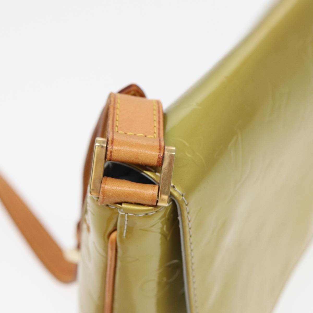 LOUIS VUITTON Monogram Vernis Thompson Street Bag Gris M91008 LV bs16120