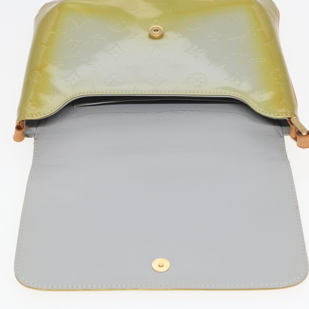 LOUIS VUITTON Monogram Vernis Thompson Street Bag Gris M91008 LV bs16120