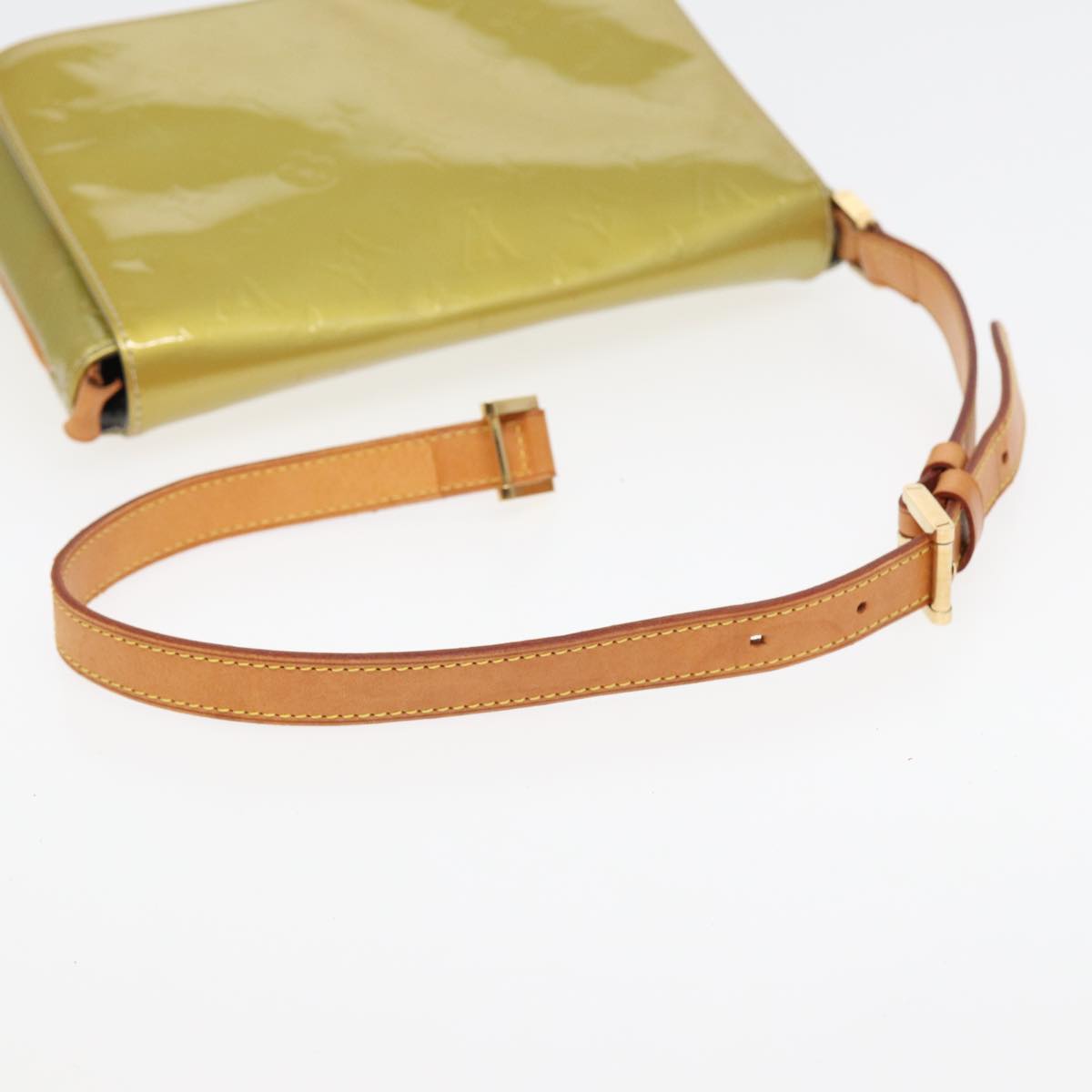 LOUIS VUITTON Monogram Vernis Thompson Street Bag Gris M91008 LV bs16120