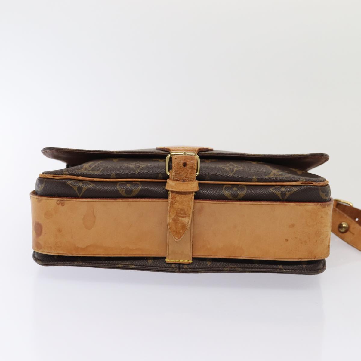 LOUIS VUITTON Monogram Cartouchiere GM Shoulder Bag M51252 LV bs16121
