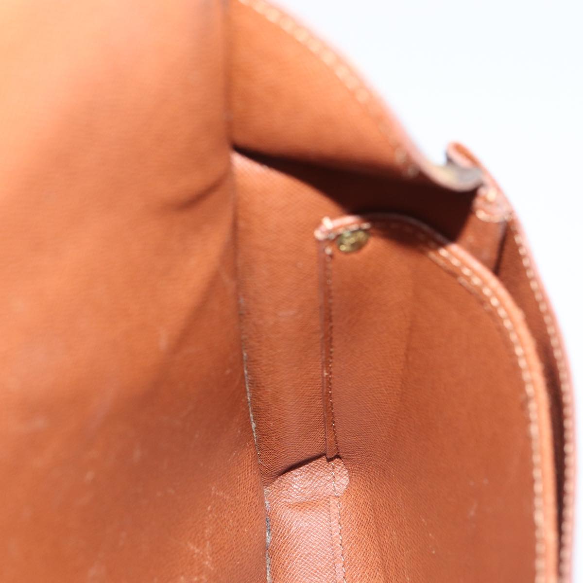 LOUIS VUITTON Monogram Cartouchiere GM Shoulder Bag M51252 LV bs16121