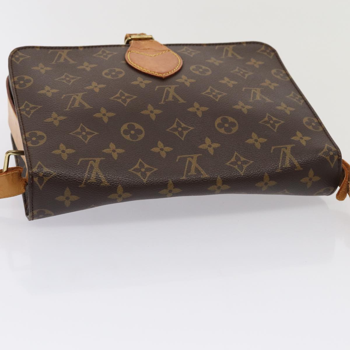 LOUIS VUITTON Monogram Cartouchiere GM Shoulder Bag M51252 LV bs16121