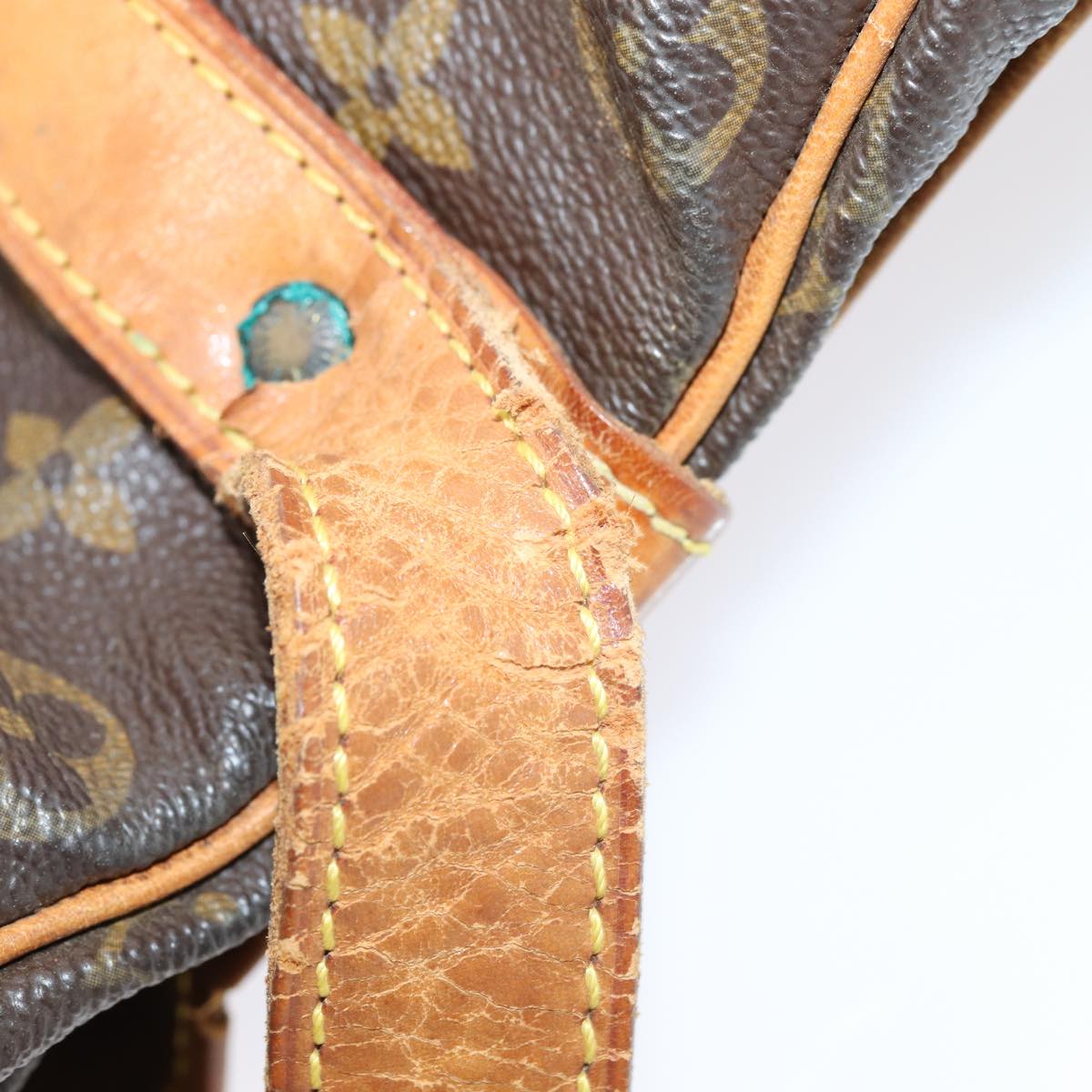 LOUIS VUITTON Monogram Saumur 35 Shoulder Bag M42254 LV bs16127