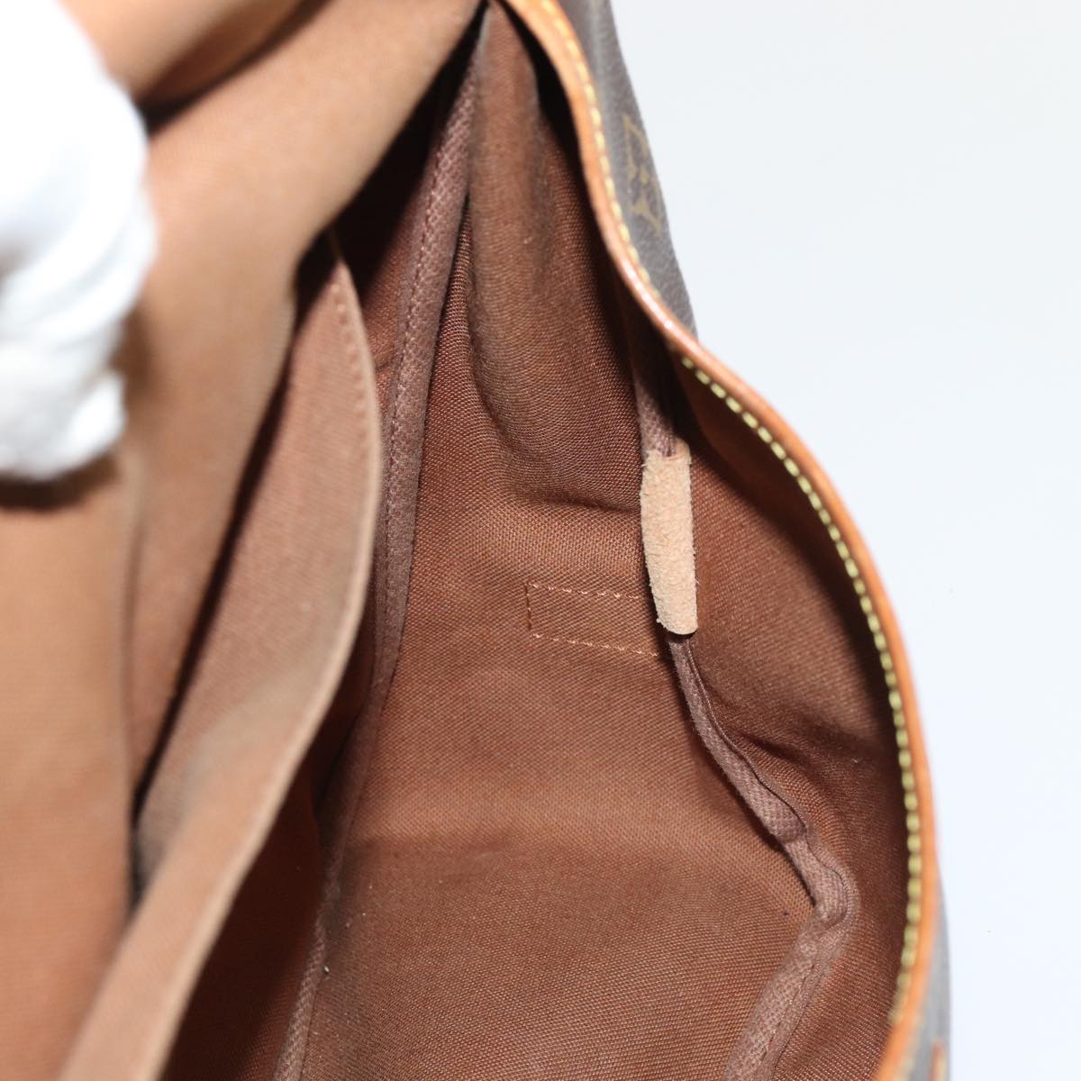 LOUIS VUITTON Monogram Saumur 35 Shoulder Bag M42254 LV bs16127