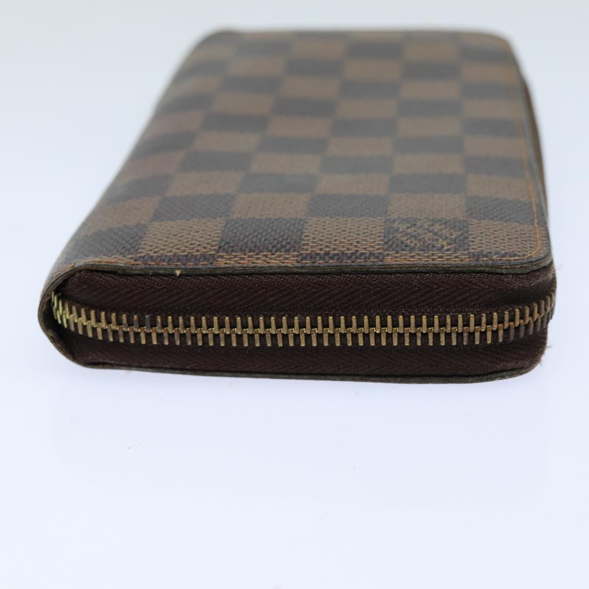 LOUIS VUITTON Damier Ebene Zippy Wallet Long Wallet N41661 LV bs16183