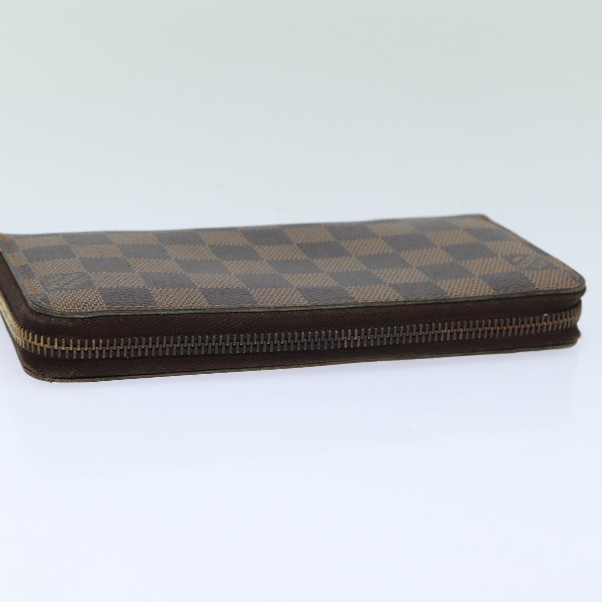 LOUIS VUITTON Damier Ebene Zippy Wallet Long Wallet N41661 LV bs16183