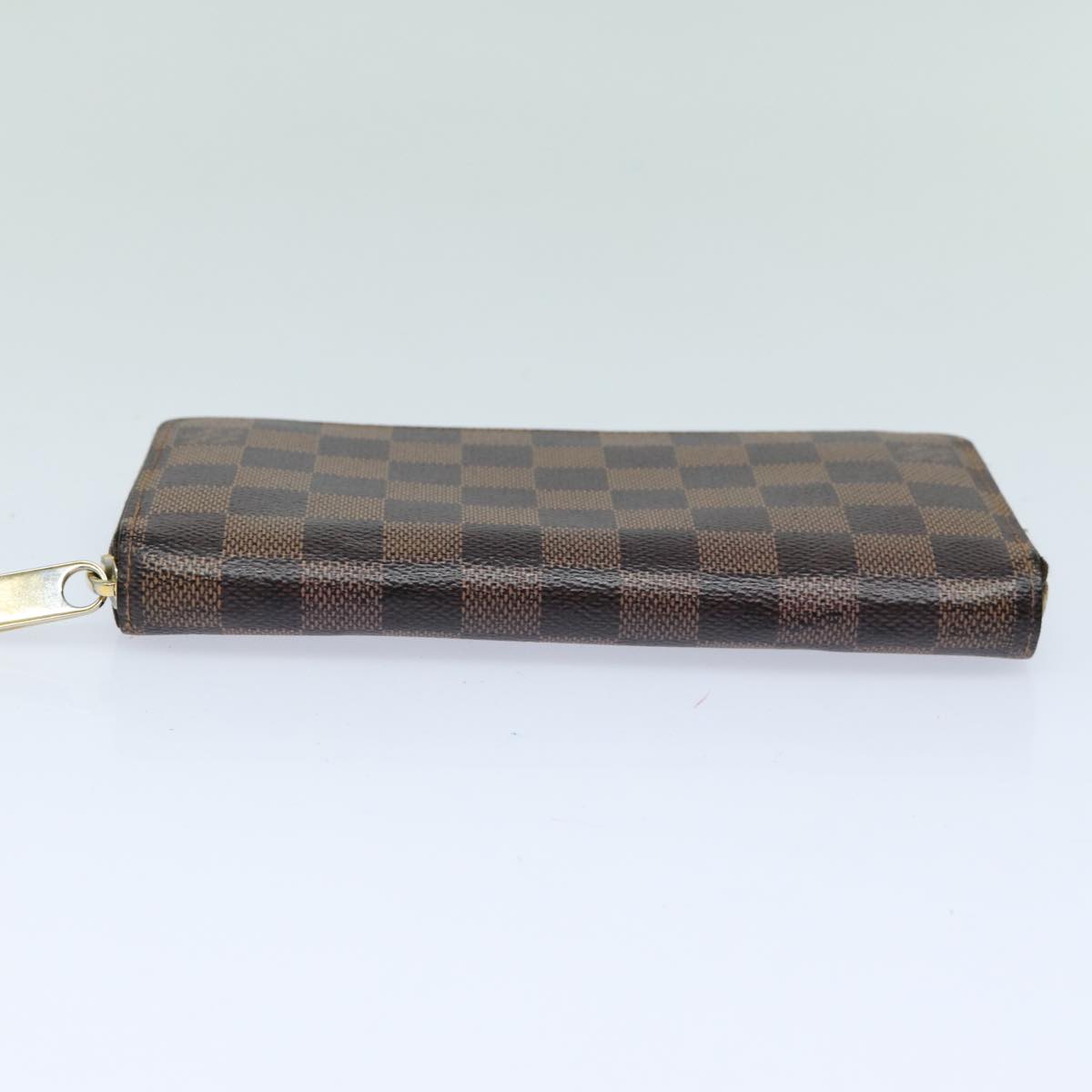 LOUIS VUITTON Damier Ebene Zippy Wallet Long Wallet N41661 LV bs16183