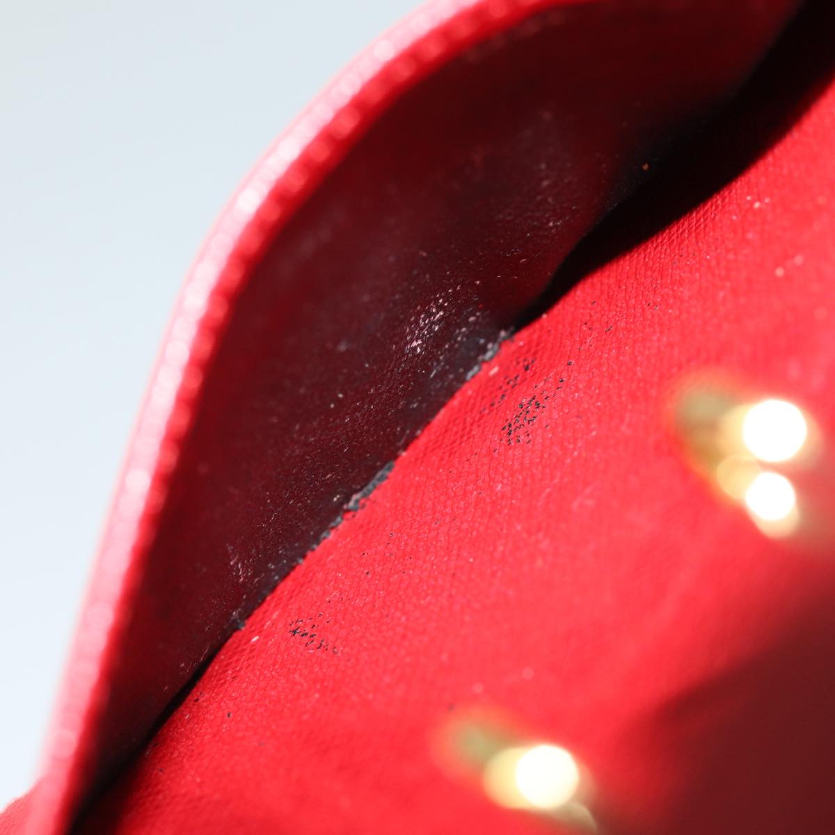 LOUIS VUITTON Epi Agenda PM Day Planner Cover Red R20057 LV bs16184