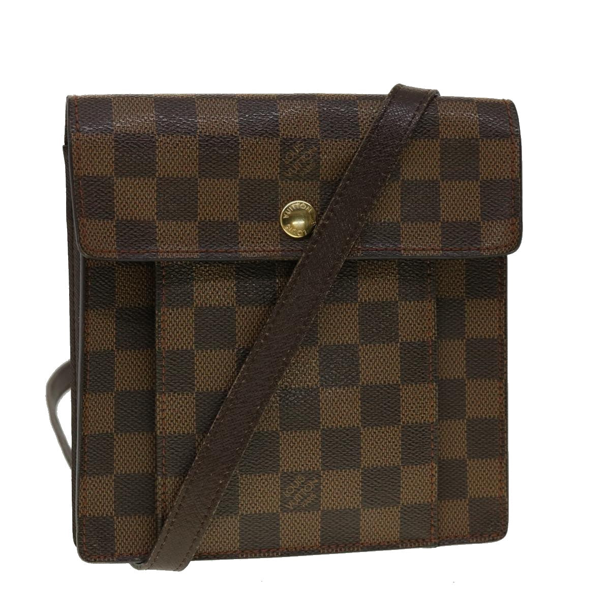 LOUIS VUITTON Damier Ebene Pimlico Shoulder Bag M45272 LV bs1620