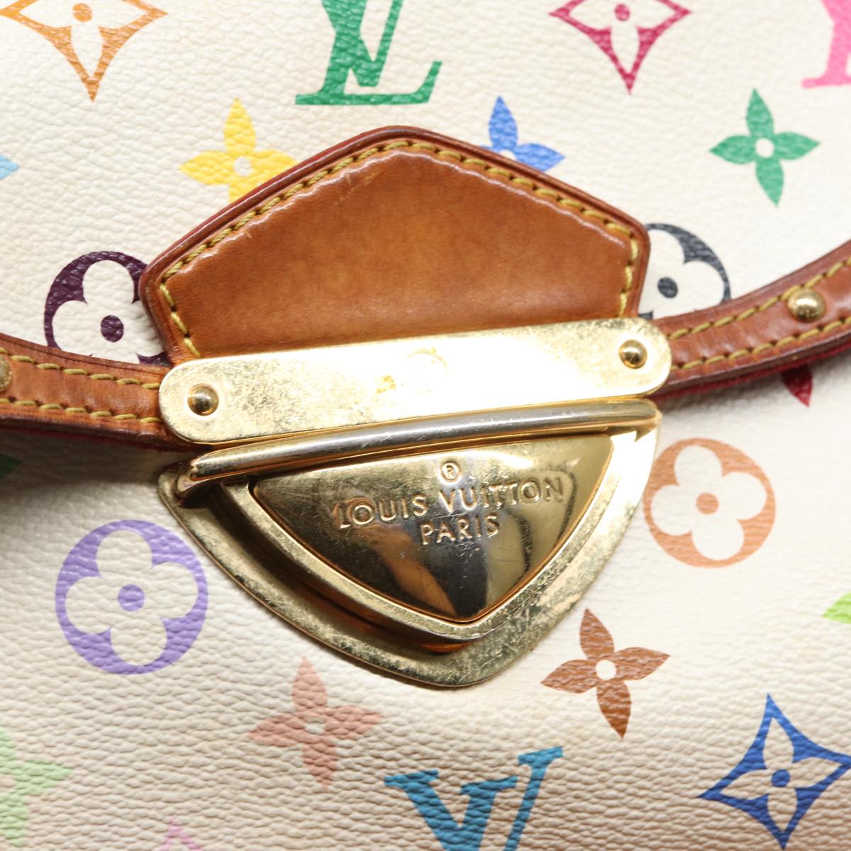LOUIS VUITTON Monogram Multicolor Beverly MM Shoulder Bag M40203 bs16204