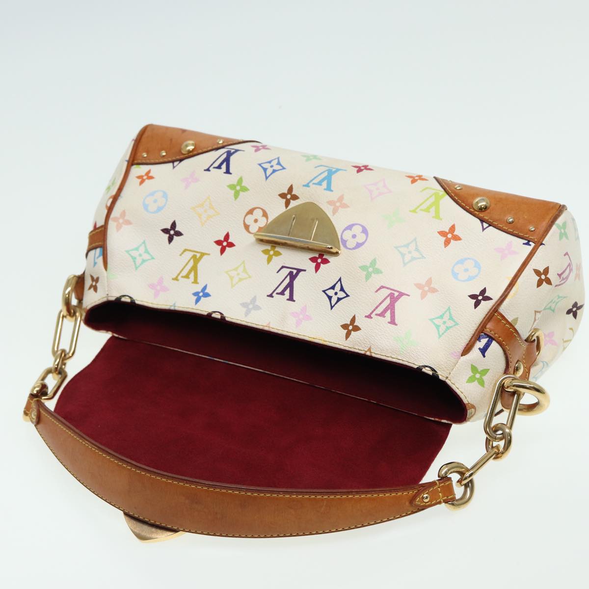 LOUIS VUITTON Monogram Multicolor Beverly MM Shoulder Bag M40203 bs16204