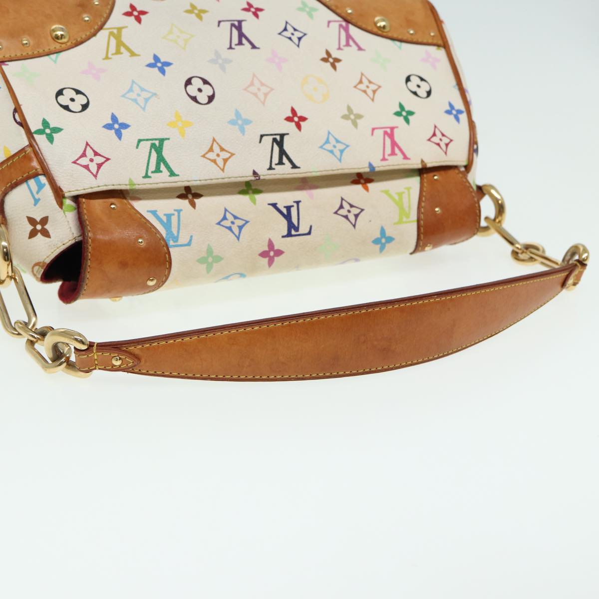 LOUIS VUITTON Monogram Multicolor Beverly MM Shoulder Bag M40203 bs16204