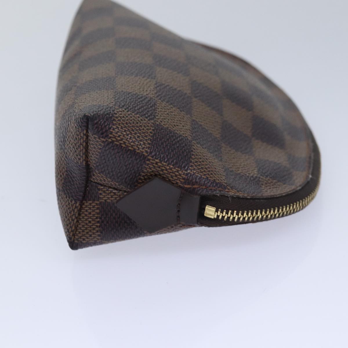 LOUIS VUITTON Damier Ebene Pochette Cosmetic PM Pouch N47516 LV bs16212