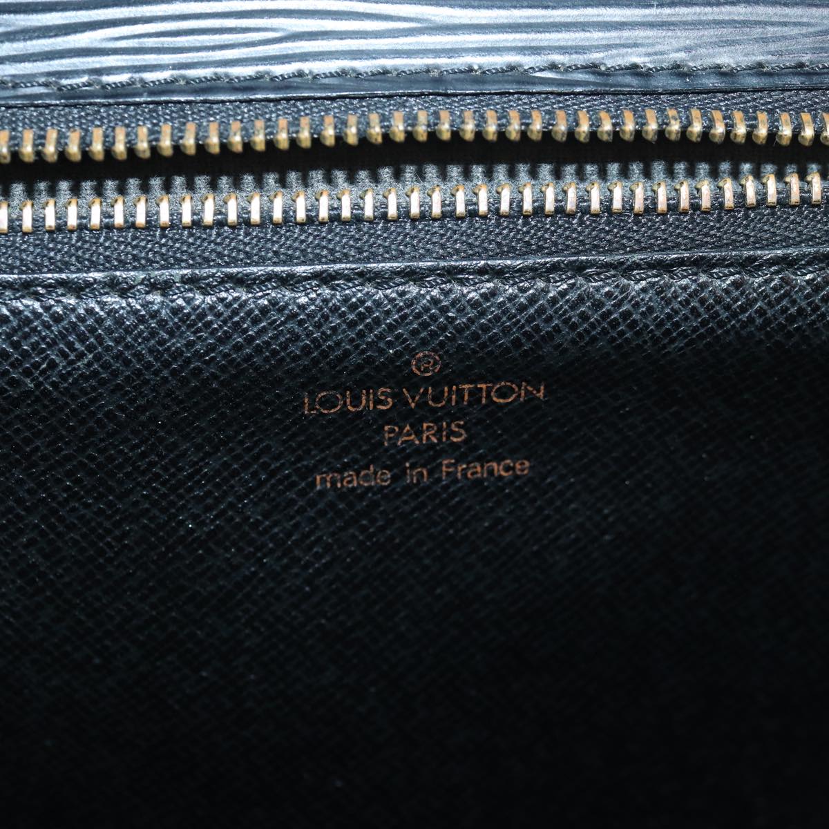 LOUIS VUITTON Epi Monceau 28 Hand Bag Black M52122 LV bs16275