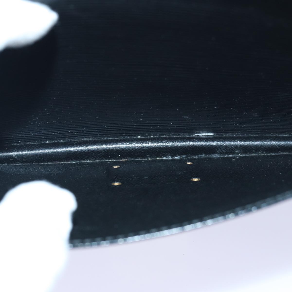 LOUIS VUITTON Epi Monceau 28 Hand Bag Black M52122 LV bs16275