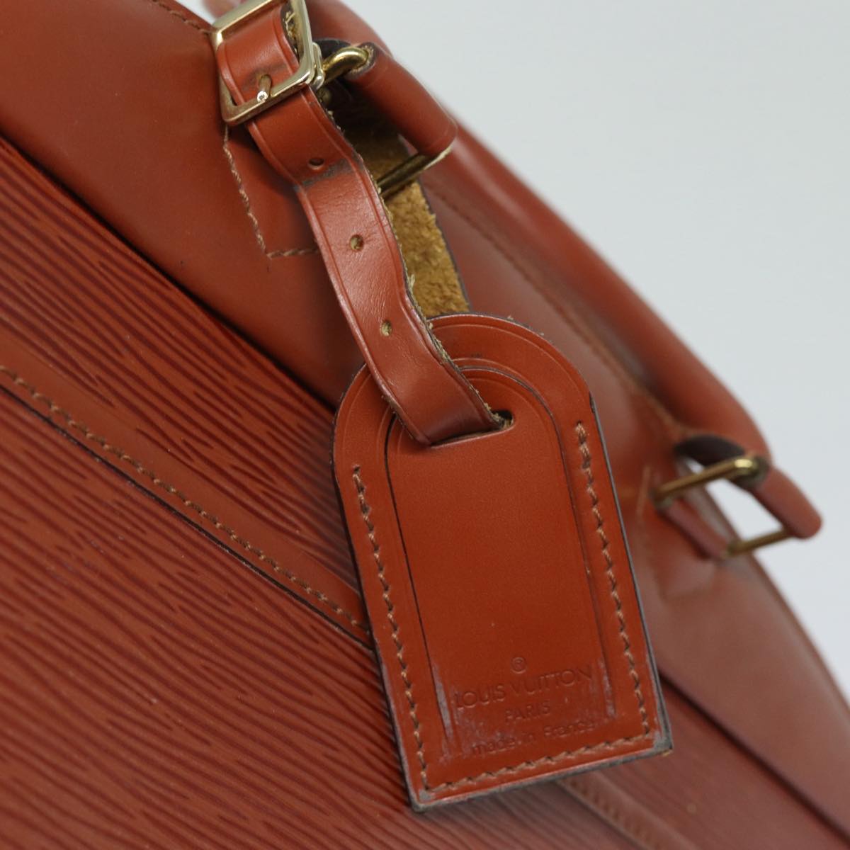 LOUIS VUITTON Epi Riviera Hand Bag Brown M48183 LV bs16294
