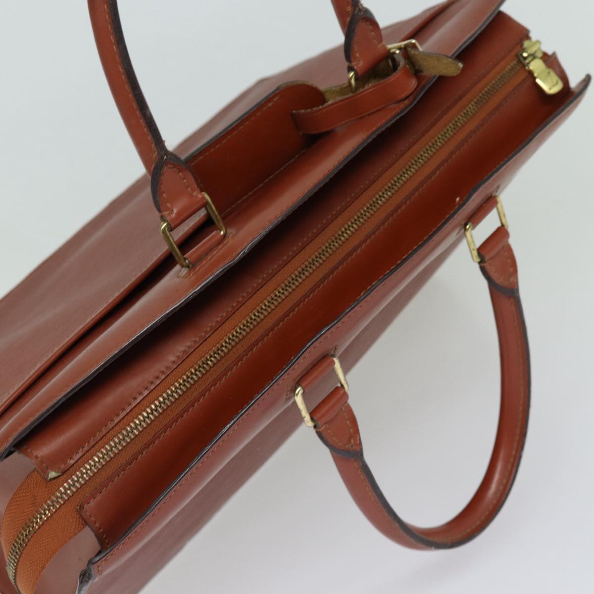 LOUIS VUITTON Epi Riviera Hand Bag Brown M48183 LV bs16294