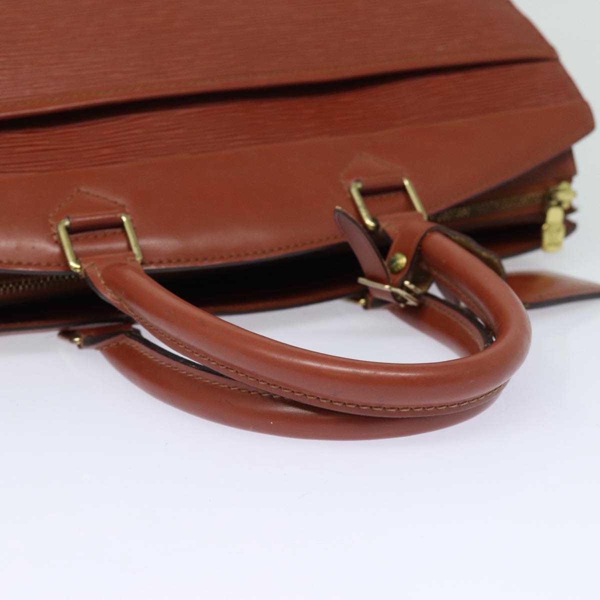 LOUIS VUITTON Epi Riviera Hand Bag Brown M48183 LV bs16294