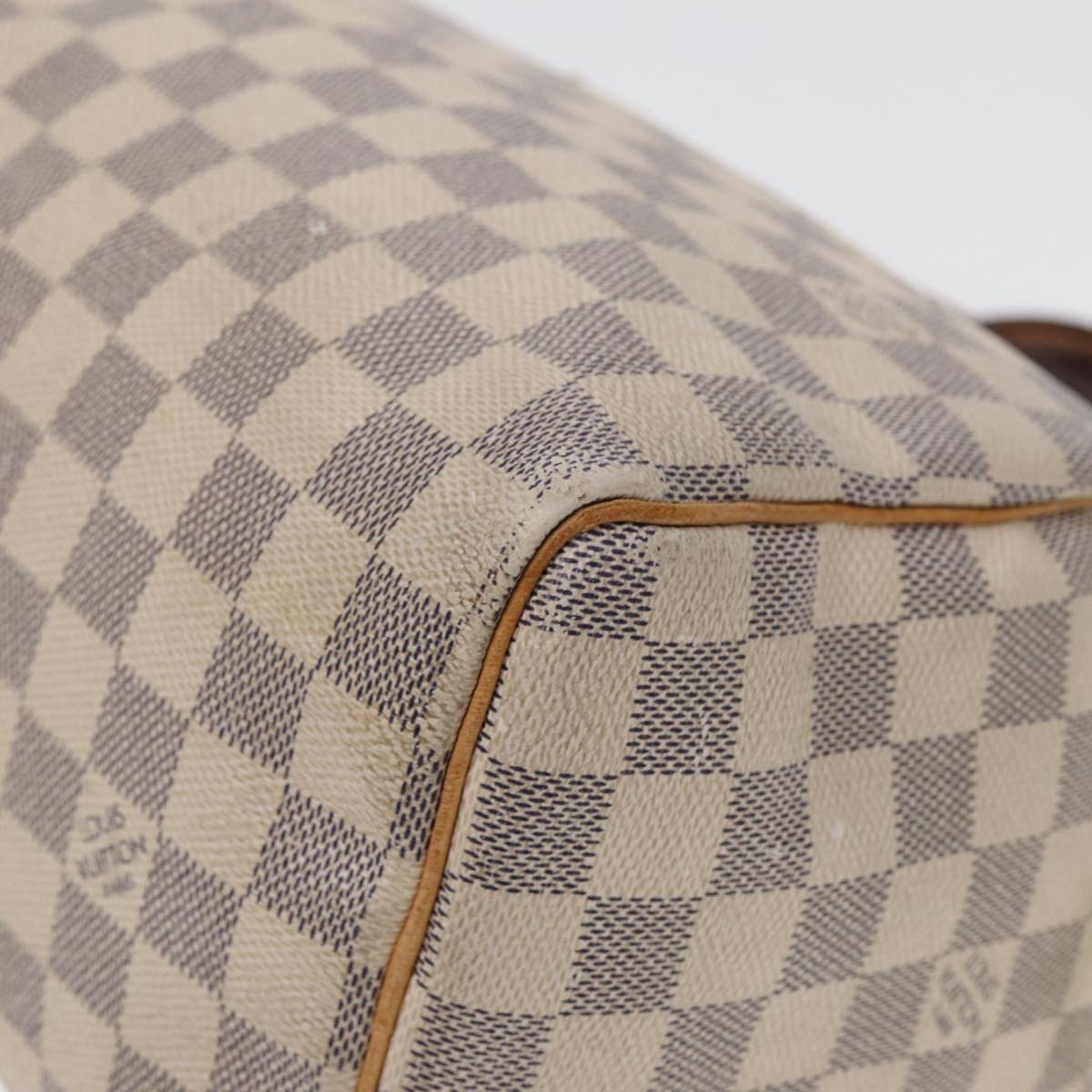 LOUIS VUITTON Damier Azur Speedy 25 Hand Bag N41534 LV bs16295