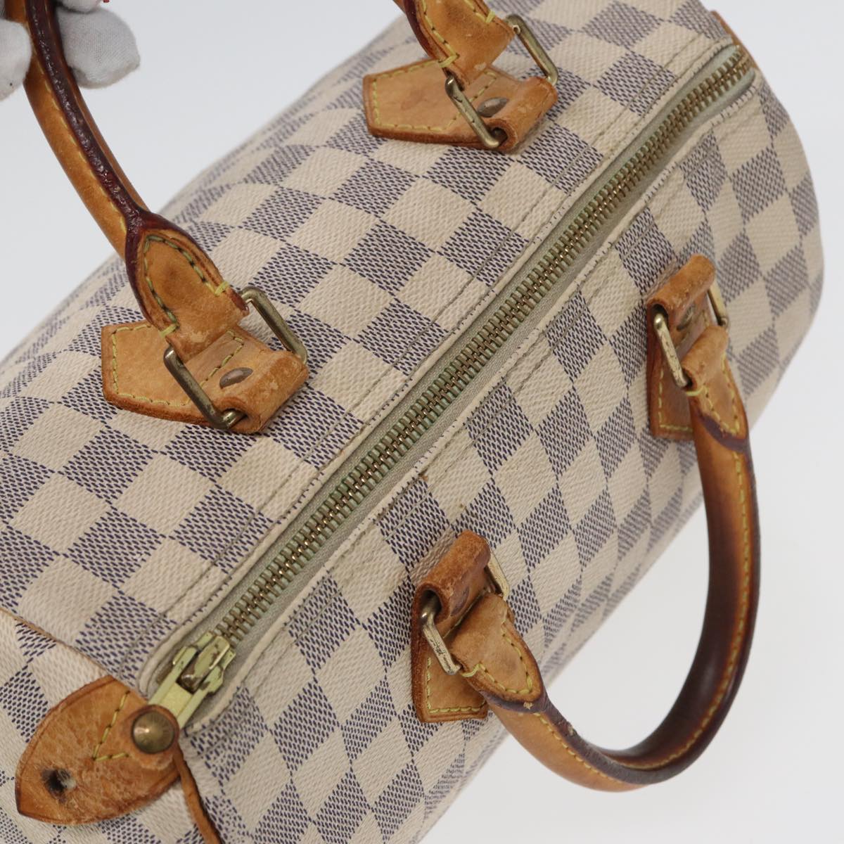 LOUIS VUITTON Damier Azur Speedy 25 Hand Bag N41534 LV bs16295