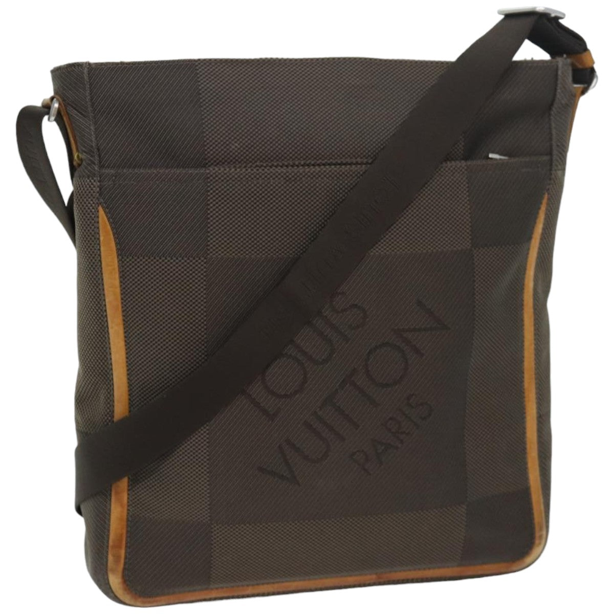 LOUIS VUITTON Damier Geant Compignon Messenger bag Khaki M93045 LV bs16296