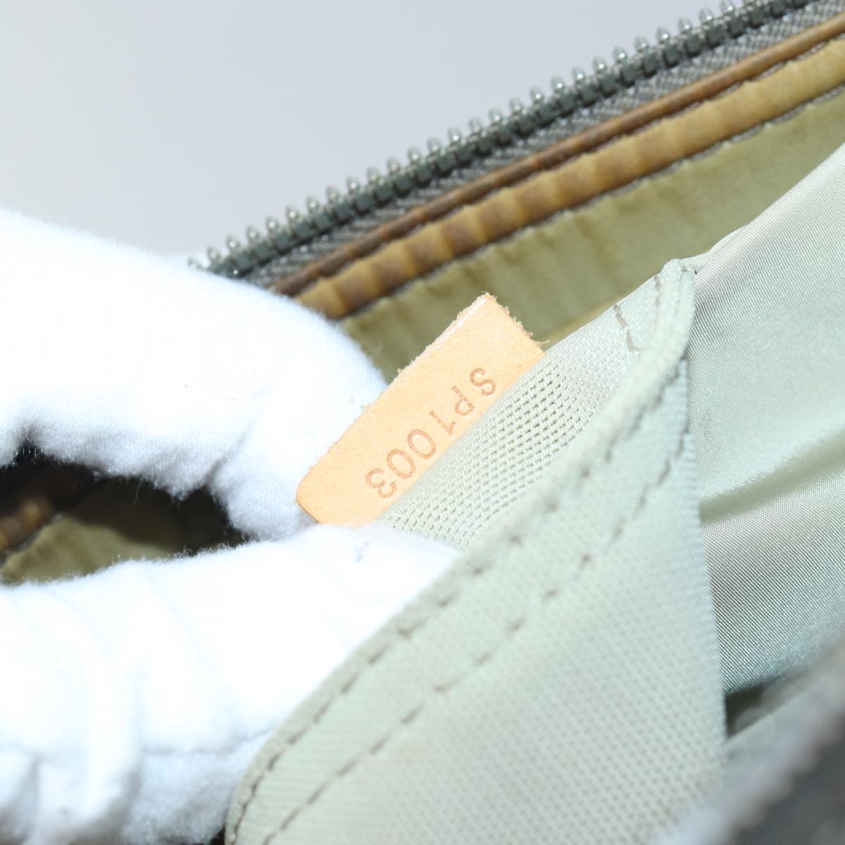 LOUIS VUITTON Damier Geant Compignon Messenger bag Khaki M93045 LV bs16296