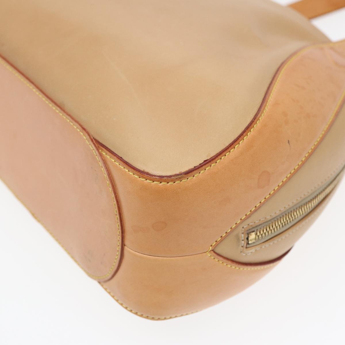LOUIS VUITTON Nomad leather Hand Bag Paris Saint Germain Only Beige bs16297