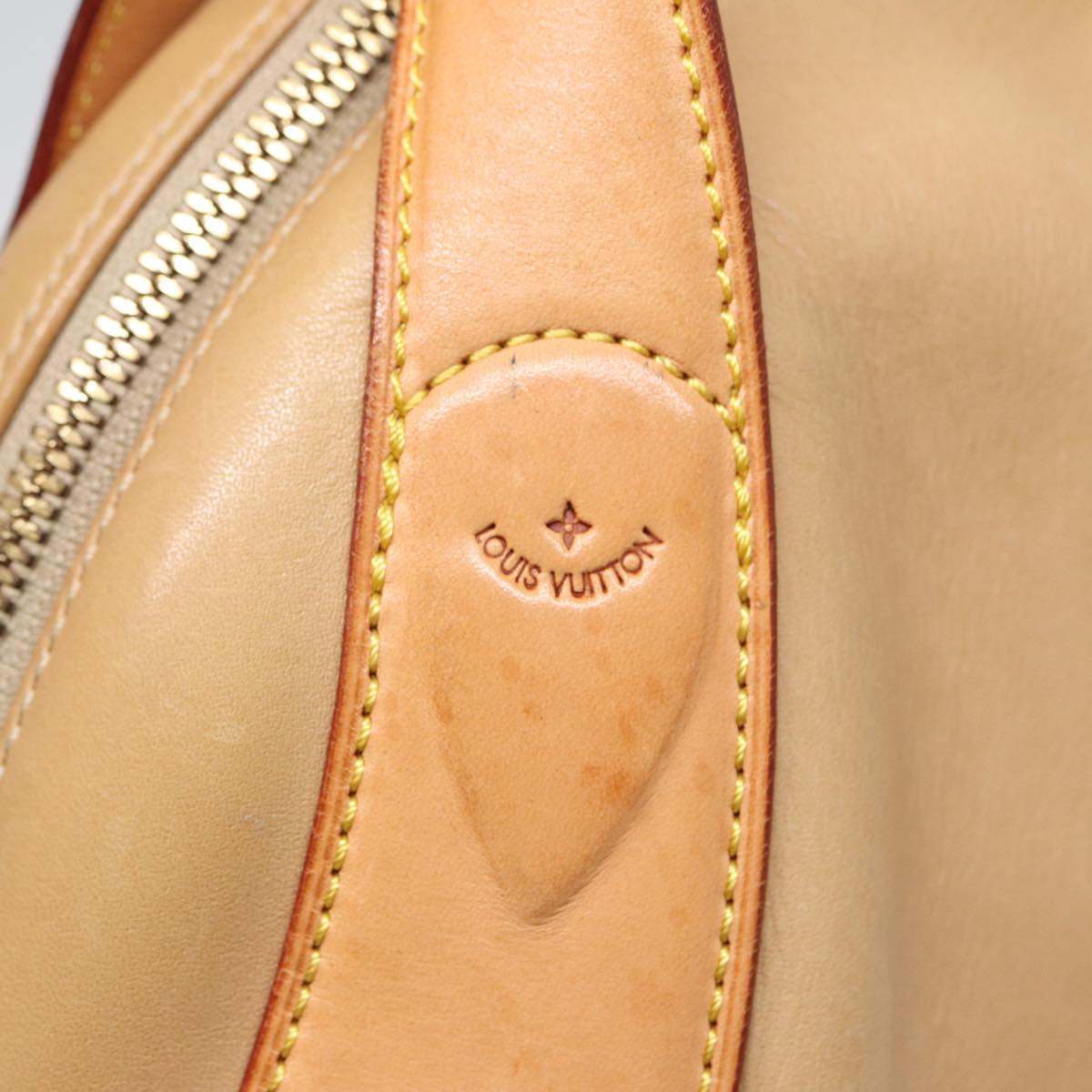 LOUIS VUITTON Nomad leather Hand Bag Paris Saint Germain Only Beige bs16297
