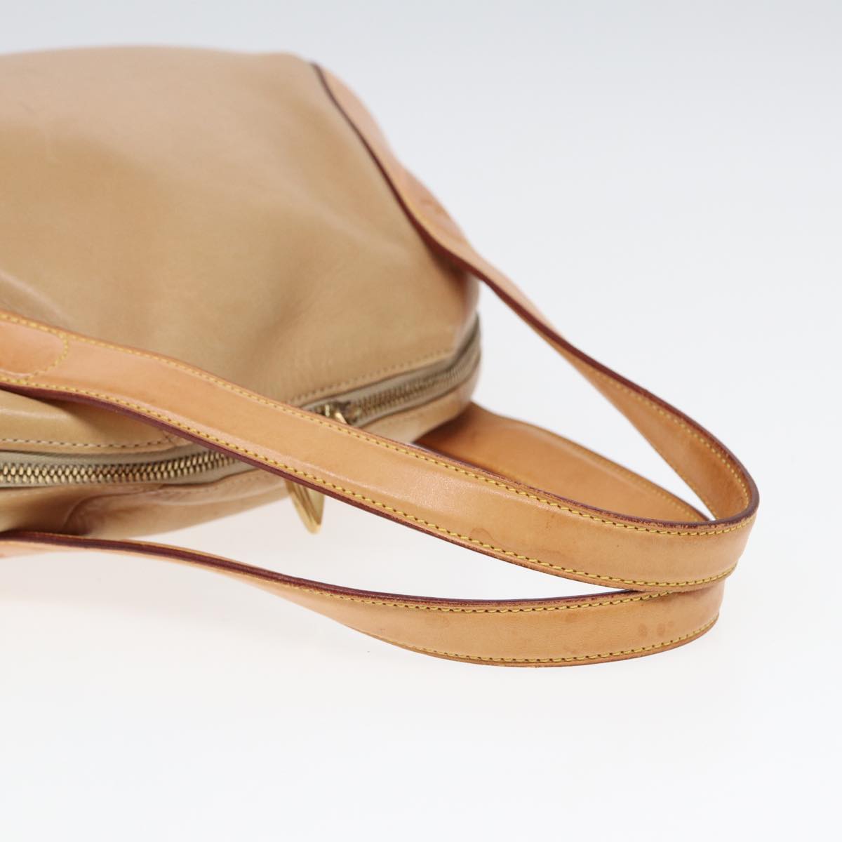 LOUIS VUITTON Nomad leather Hand Bag Paris Saint Germain Only Beige bs16297