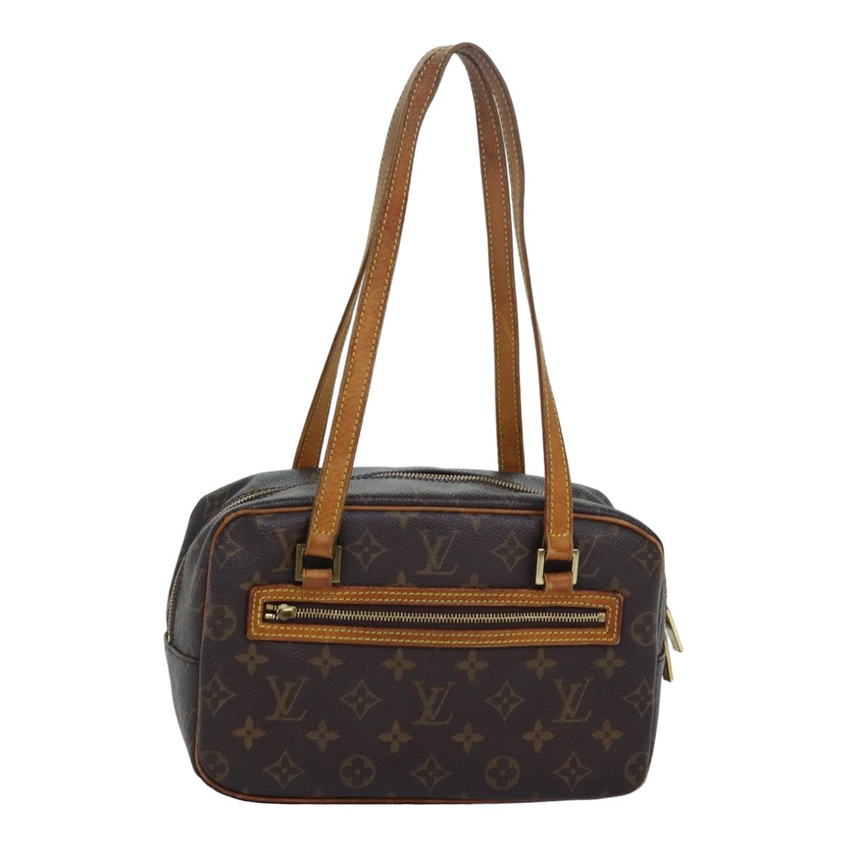 LOUIS VUITTON Monogram Cite MM Hand Bag M51182 LV bs16306