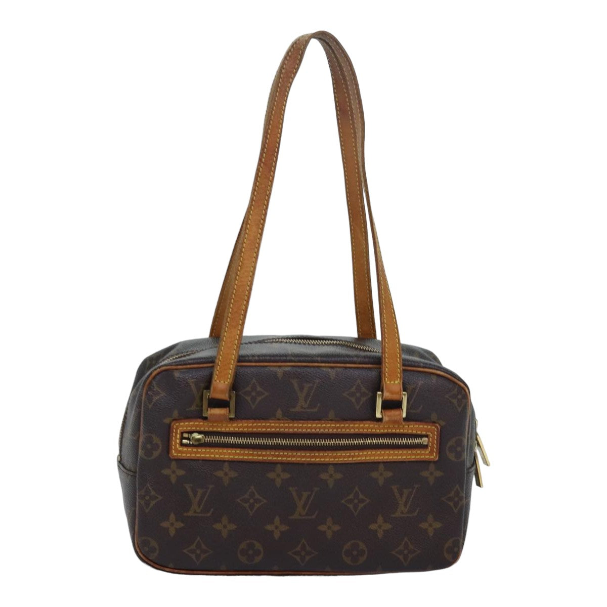 LOUIS VUITTON Monogram Cite MM Hand Bag M51182 LV bs16306