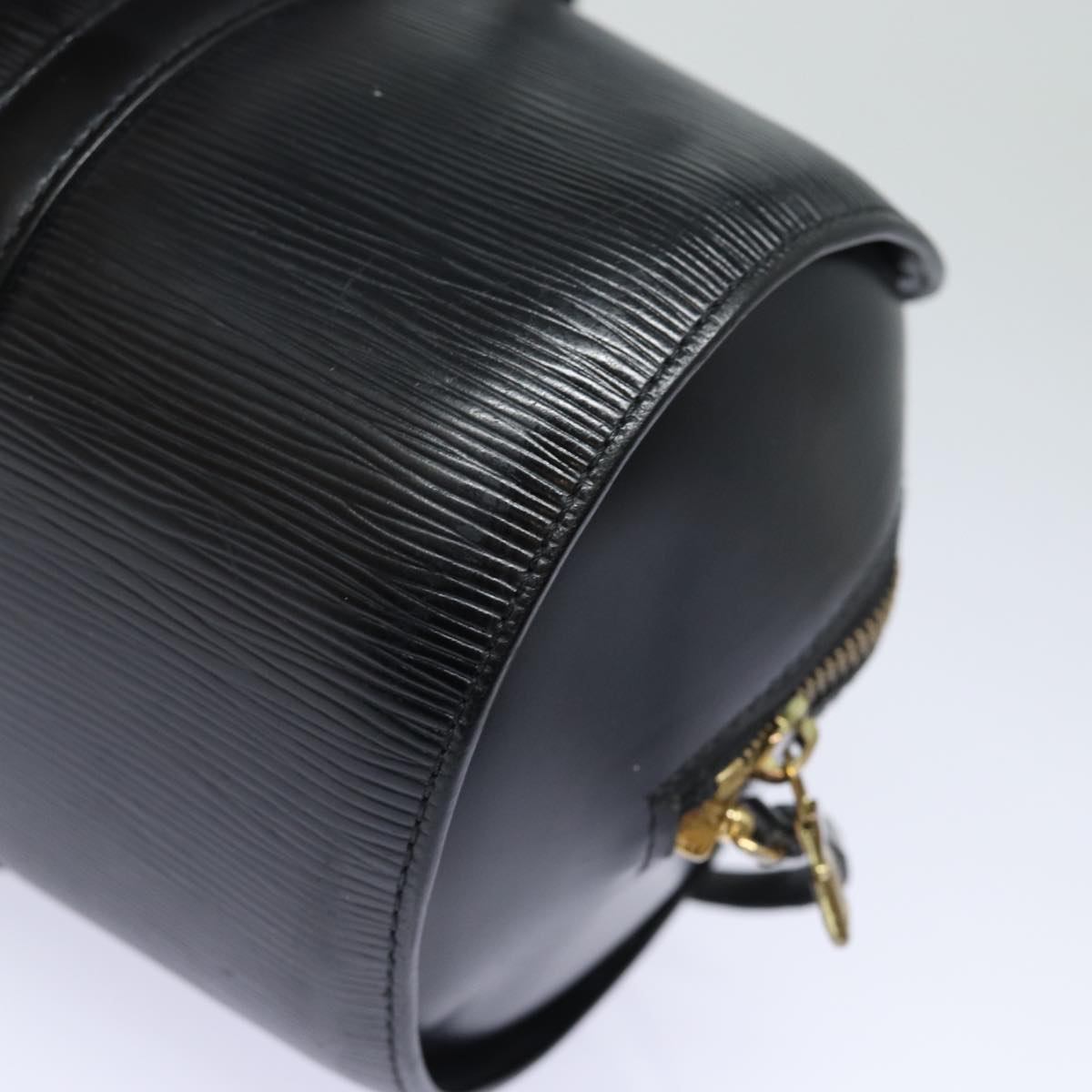 LOUIS VUITTON Epi Soufflot Hand Bag Black M52222 LV bs16309
