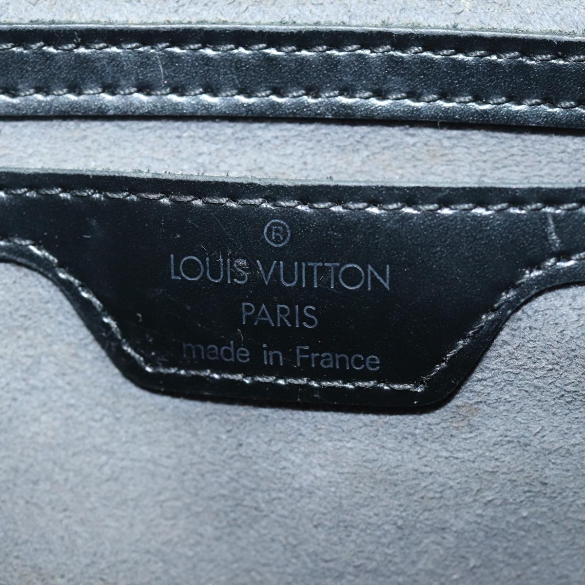 LOUIS VUITTON Epi Soufflot Hand Bag Black M52222 LV bs16309