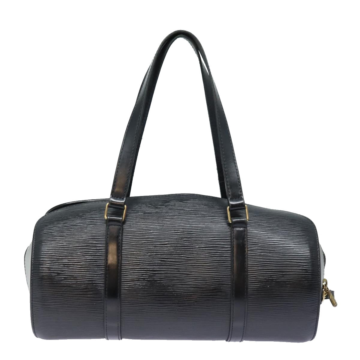 LOUIS VUITTON Epi Soufflot Hand Bag Black M52222 LV bs16309