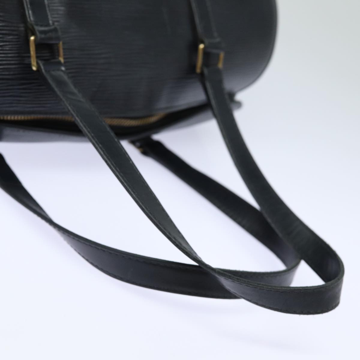 LOUIS VUITTON Epi Soufflot Hand Bag Black M52222 LV bs16309