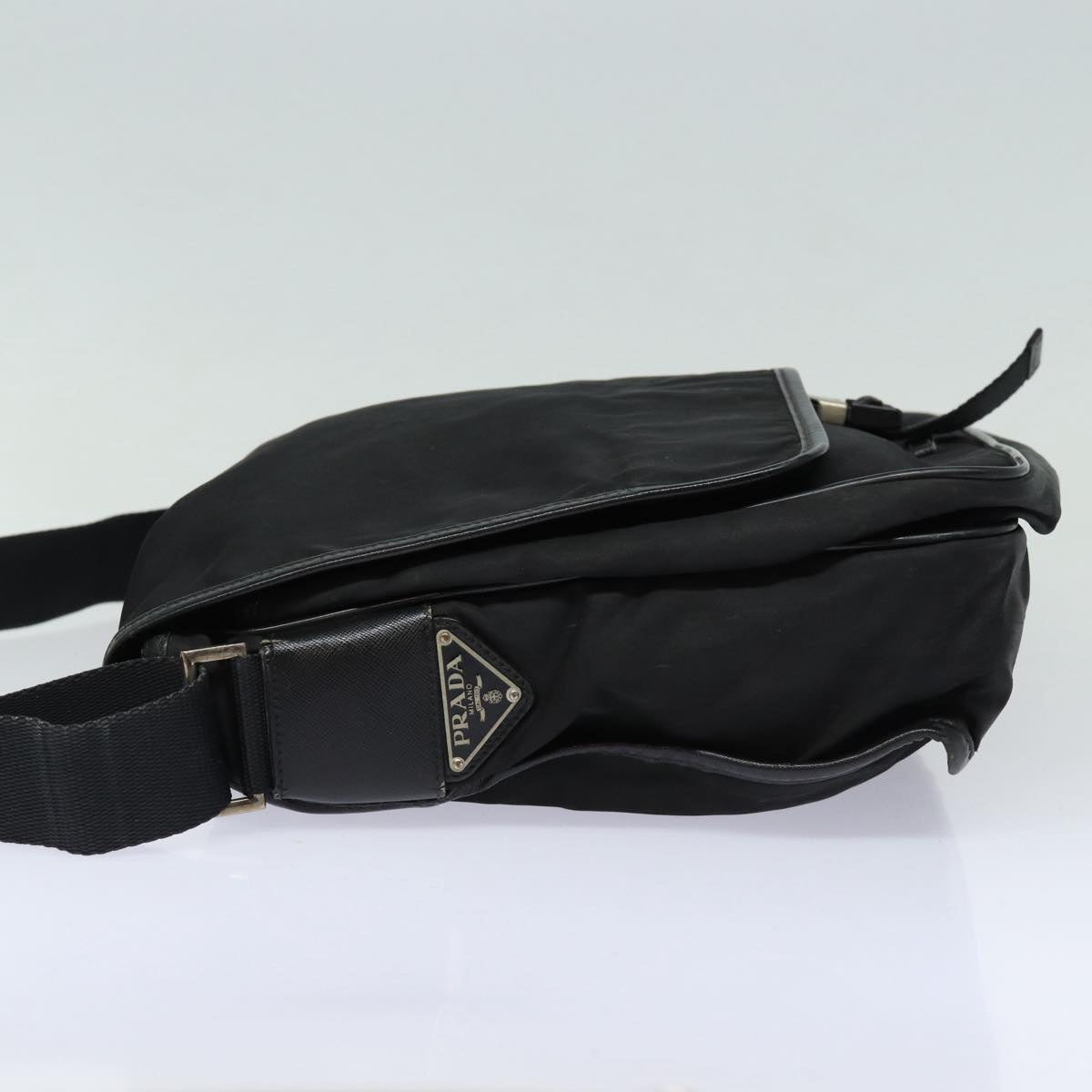 Luxury Prada Shoulder Bag Nylon Black  bs16316
