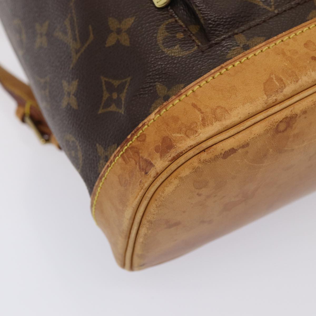 LOUIS VUITTON Monogram Montsouris MM Backpack M51136 LV bs16321