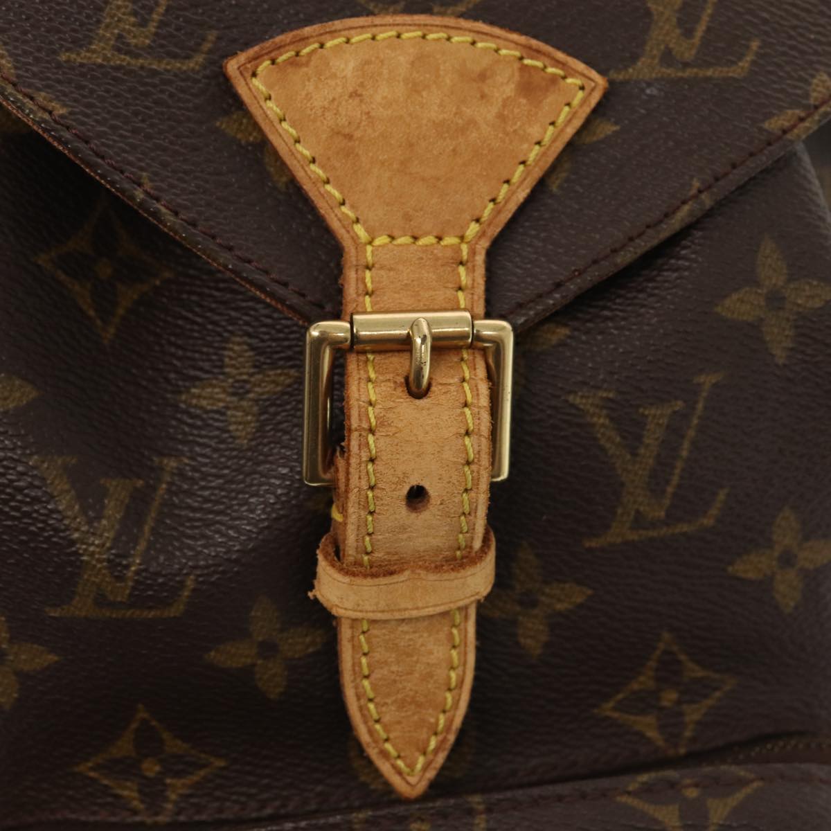 LOUIS VUITTON Monogram Montsouris MM Backpack M51136 LV bs16321