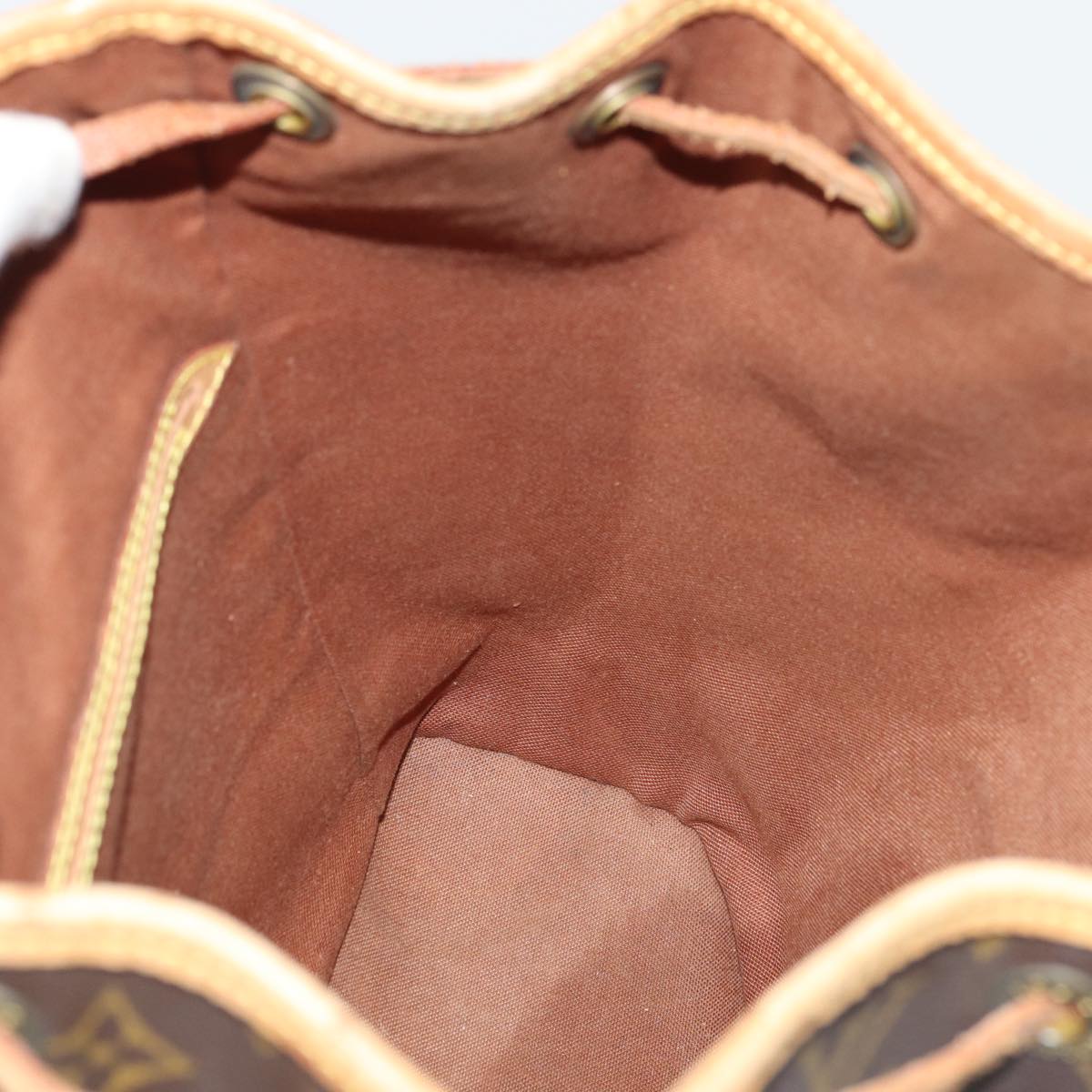 LOUIS VUITTON Monogram Montsouris MM Backpack M51136 LV bs16321