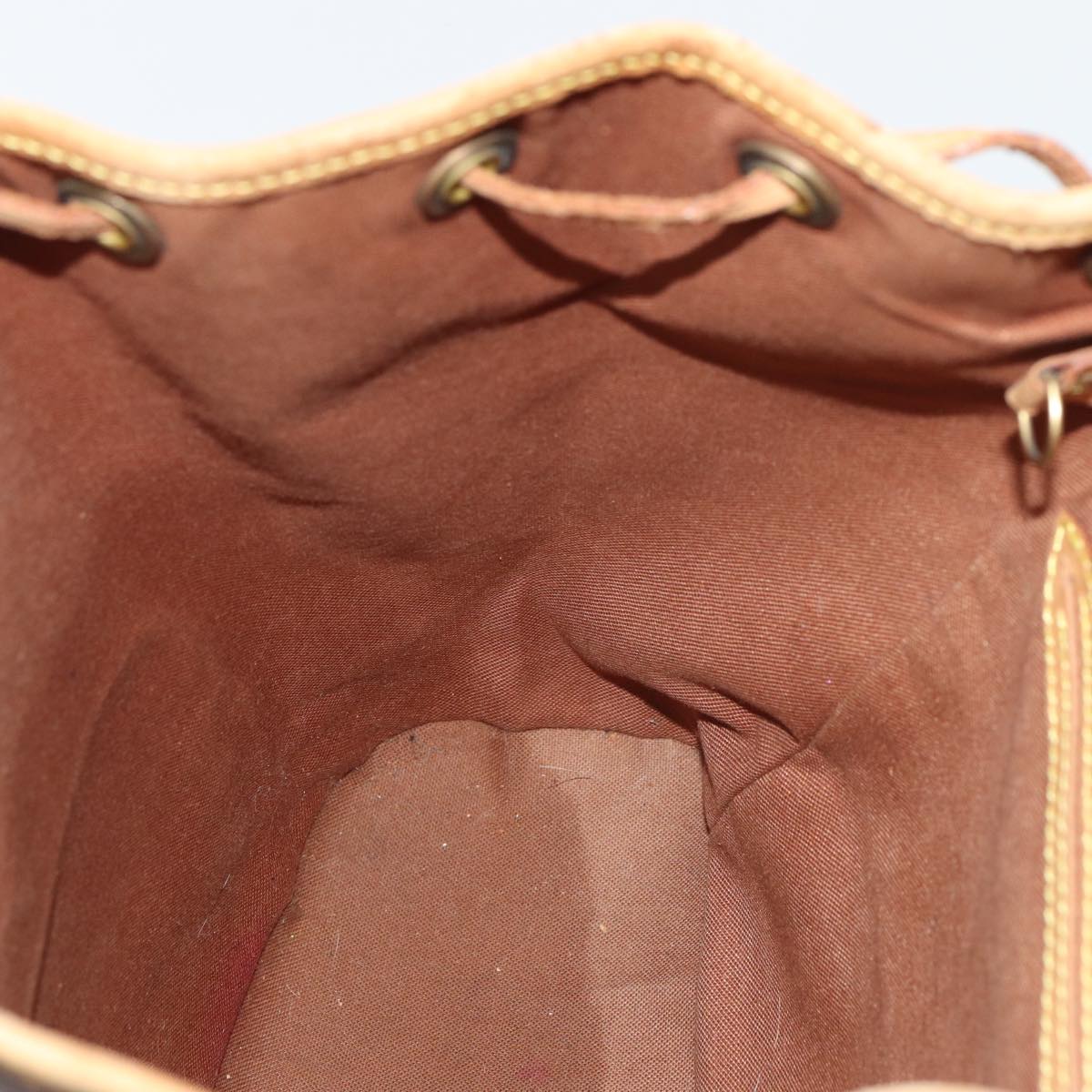 LOUIS VUITTON Monogram Montsouris MM Backpack M51136 LV bs16321