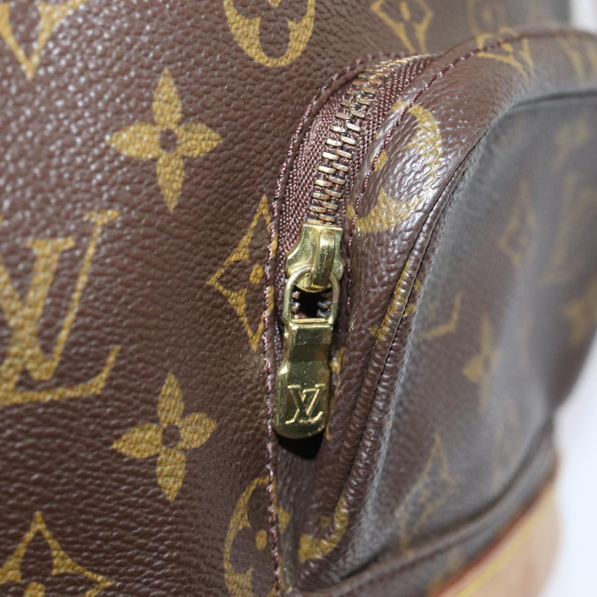 LOUIS VUITTON Monogram Montsouris MM Backpack M51136 LV bs16321