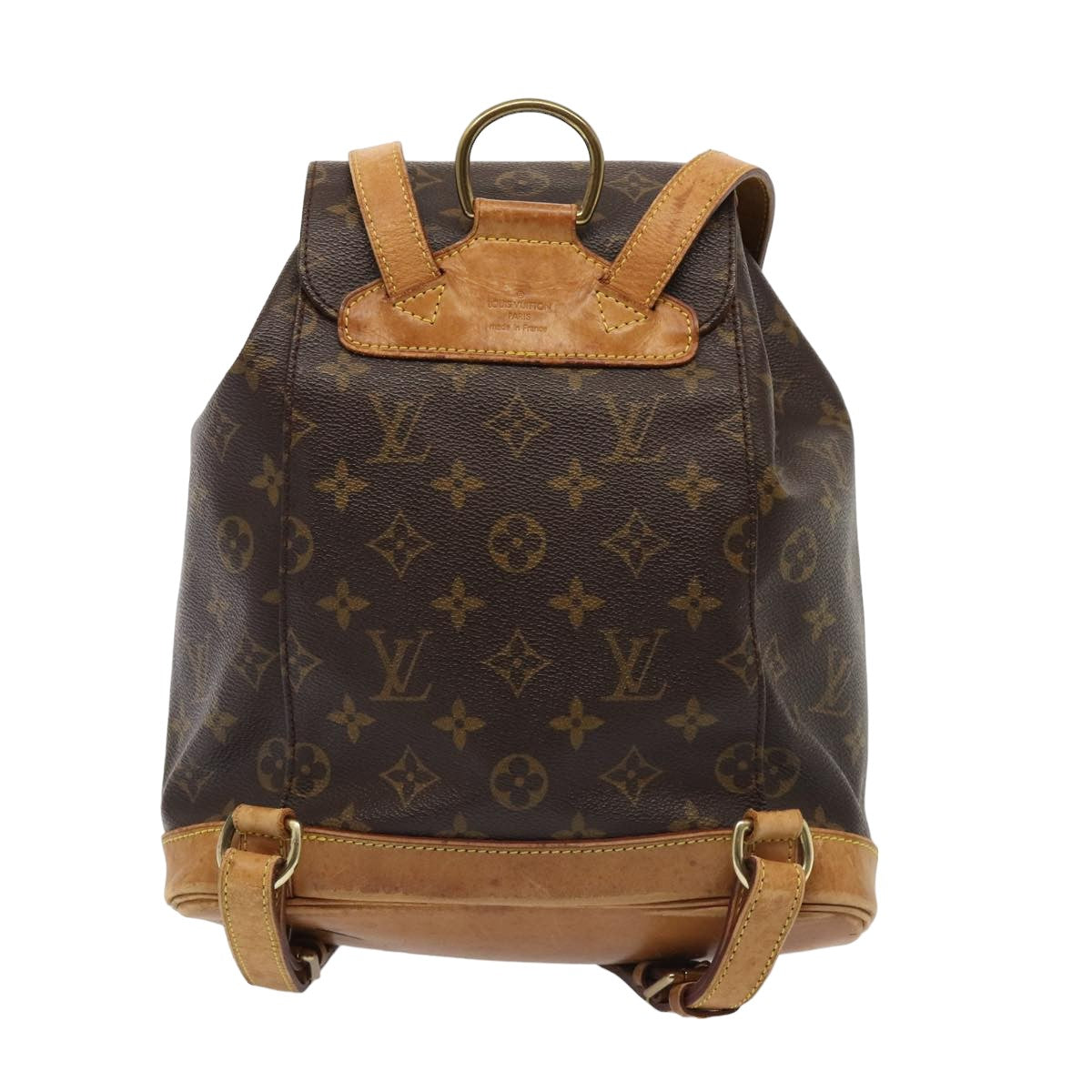 LOUIS VUITTON Monogram Montsouris MM Backpack M51136 LV bs16321
