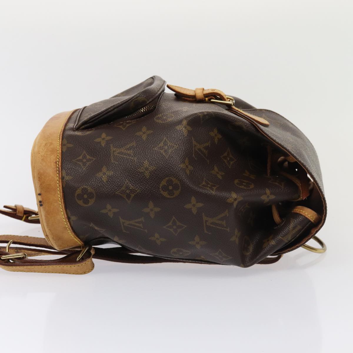 LOUIS VUITTON Monogram Montsouris MM Backpack M51136 LV bs16321